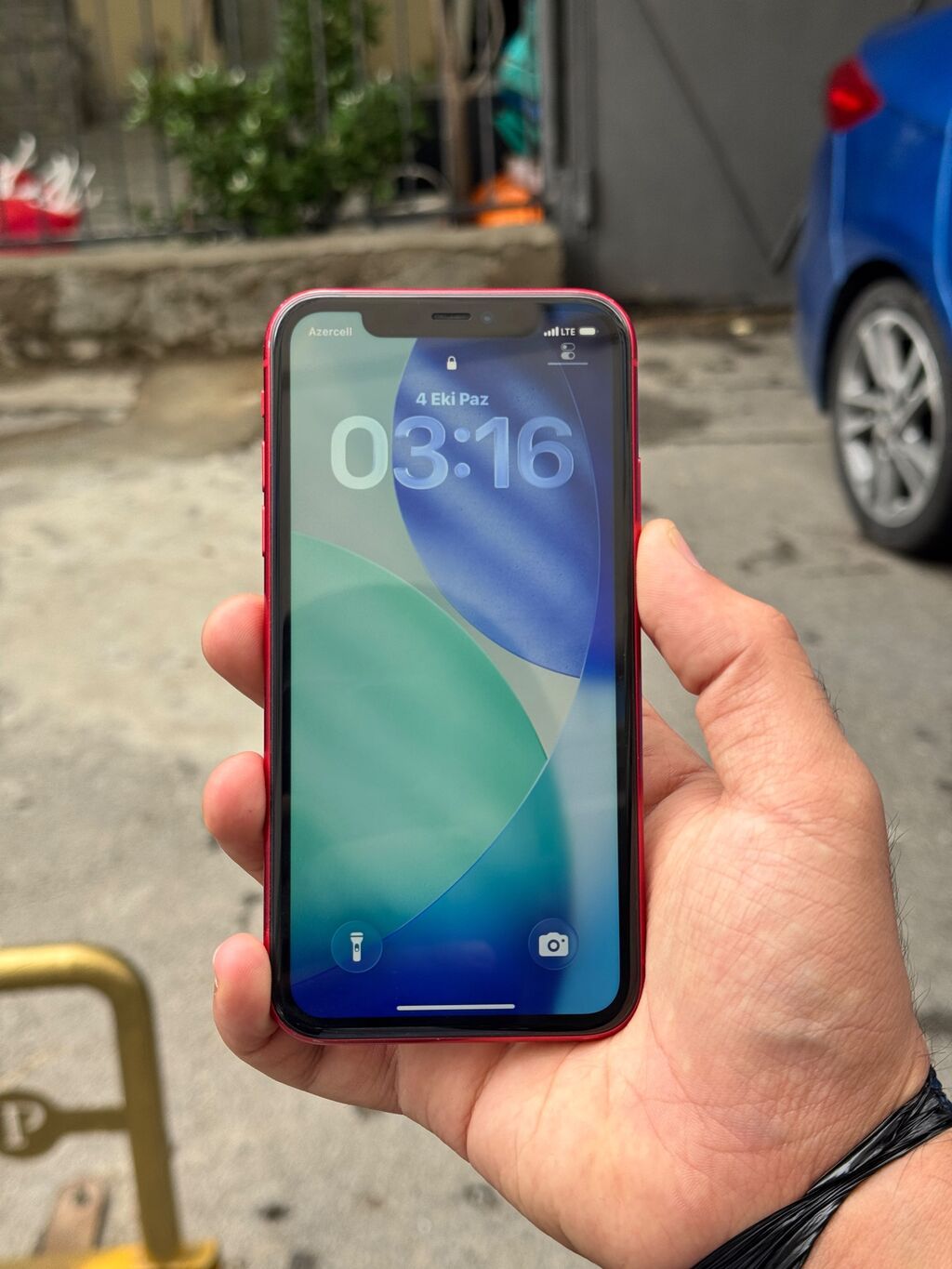 IPhone 11, Qırmızı, Face ID — Apple iPhone, Bakı (2)