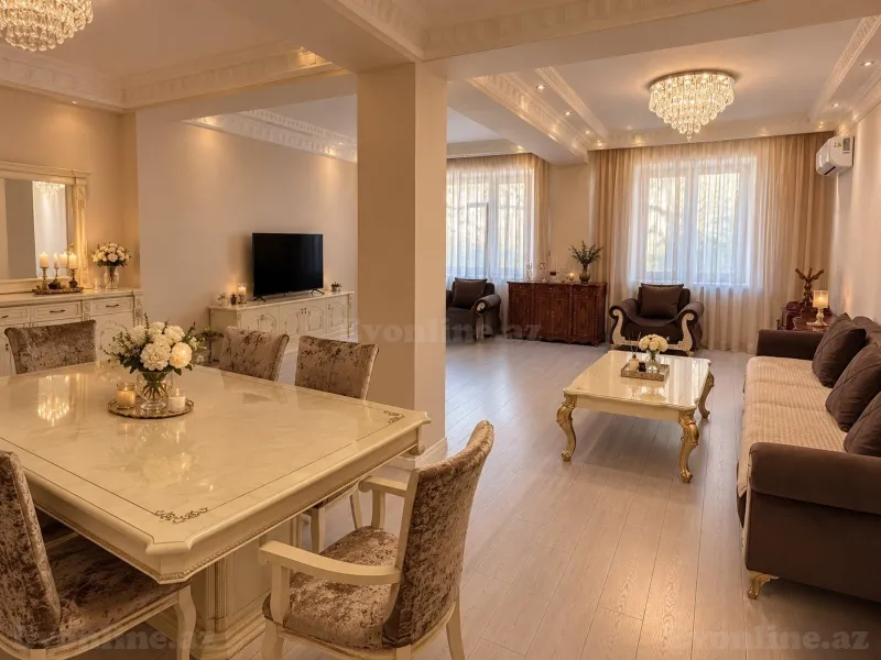 Kirayə verilir 3 otaqlı Mənzil Yeni tikili 240 m² Bakı, Yasamal r., Nizami m — Mənzil, Bakı (6)