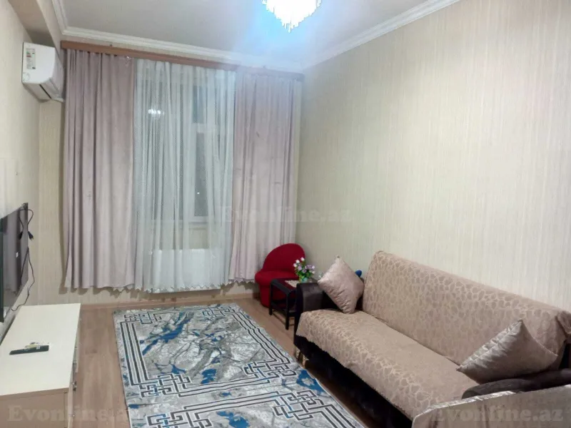Kirayə verilir 2 otaqlı Mənzil Yeni tikili 54 m² Bakı, Binəqədi r., Binəqədi — Mənzil, Bakı (2)
