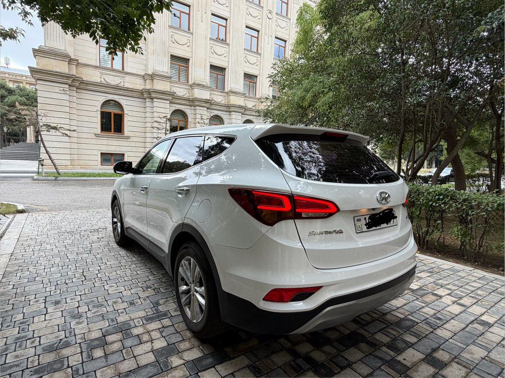 Hyundai Santa Fe, 2.2 L, 2017 il, 195 000 km — Avtomobillər, Bakı (2)