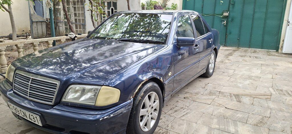 Mercedes C 180, 1.8 L, 1998 il, 745 000 km — Avtomobillər, Sumqayıt (4)