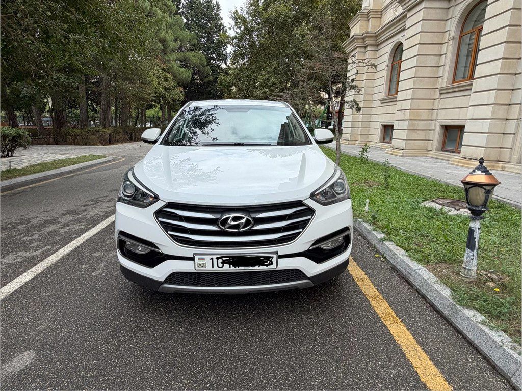 Hyundai Santa Fe, 2.2 L, 2017 il, 195 000 km — Avtomobillər, Bakı (3)