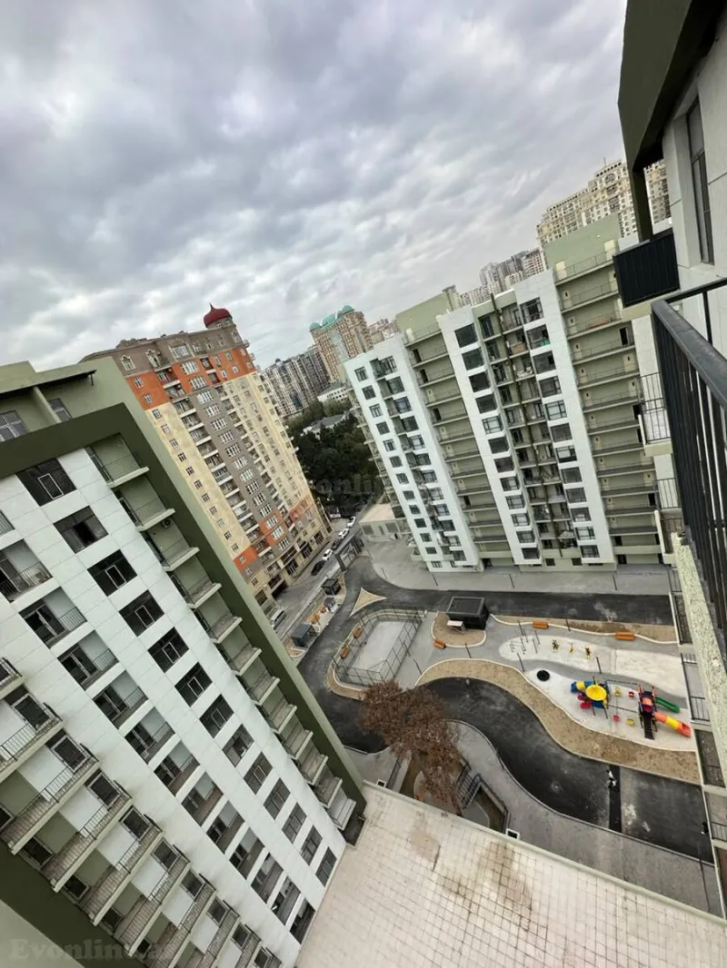 Satılır 3 otaqlı Mənzil Yeni tikili 107 m² Bakı, Yasamal r., Elmlər Akademiyası m — Mənzil, Bakı (8)