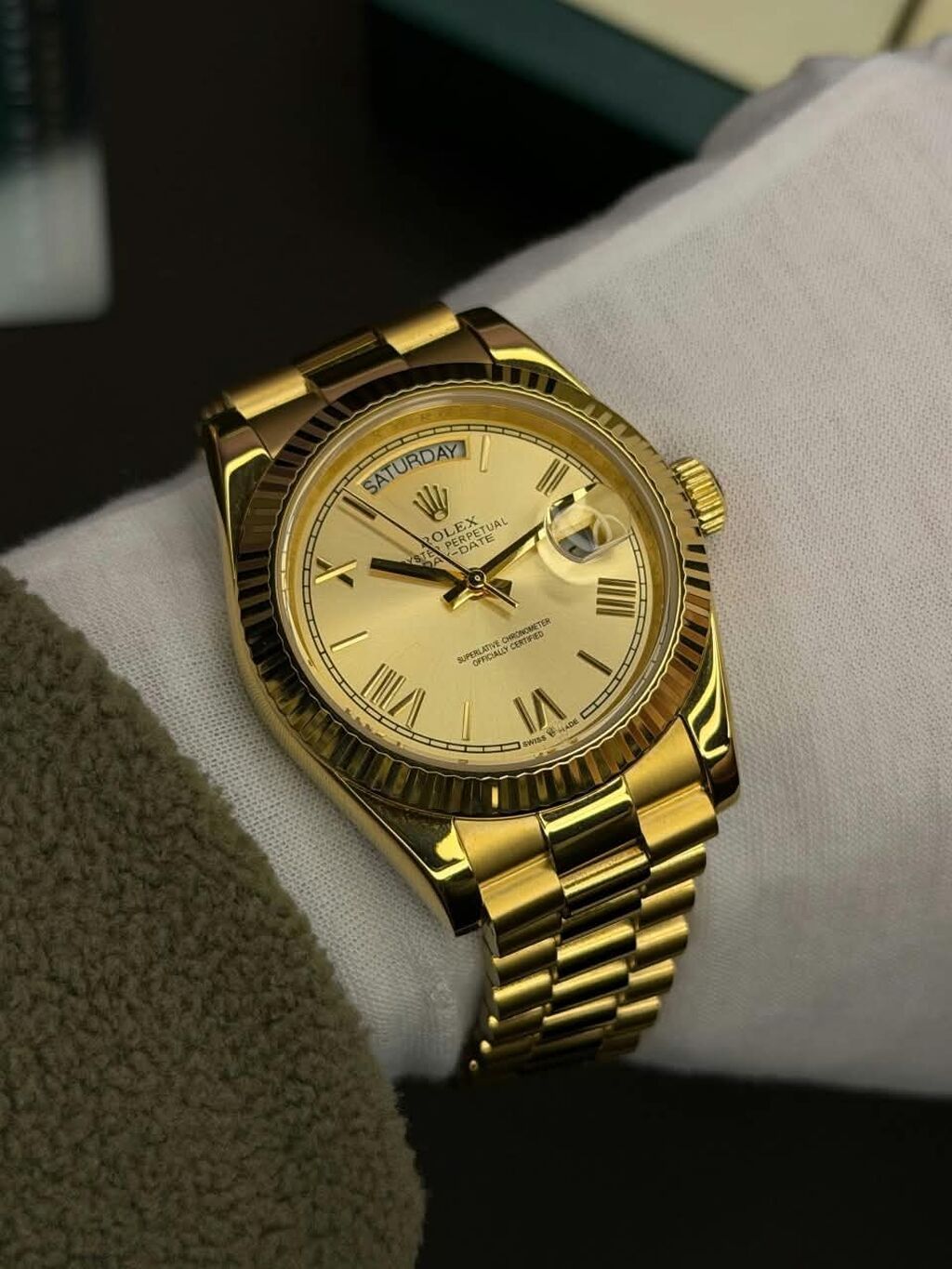 Yeni, Qol saatı, Rolex, rəng - Qızılı — Qol saatları, Bakı (3)