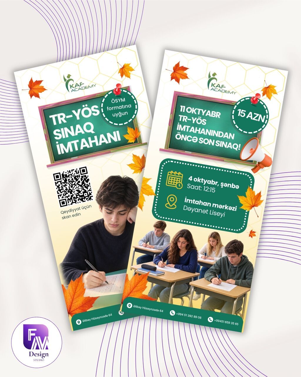 Flayer/Broşur/Diklet Dizaynı Brendinizə uyğun Keyfiyyətli 2 üzlü — Reklama, IT, marketing, Masazır (2)