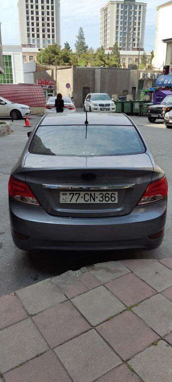 Hyundai Accent, 1.6 L, 2015 il, 192 000 km — Avtomobillər, Bakı (2)