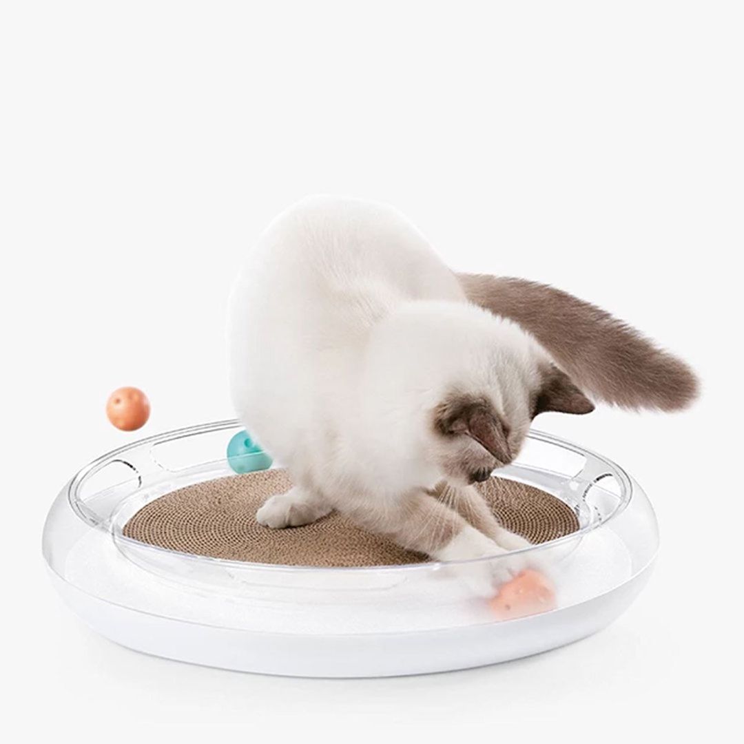 Dırnaq itiləyən Petkit 4 in 1 P610, pişiklər üçün, bej, 44х7.1 sm — Mallar, Bakı (3)