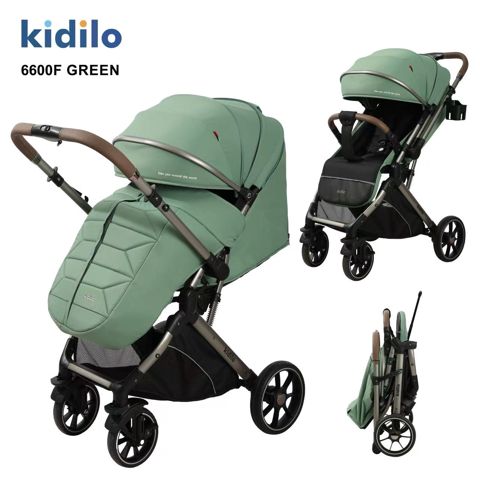 Uşaq arabası Kidilo 6600f yaşıl — Bakı