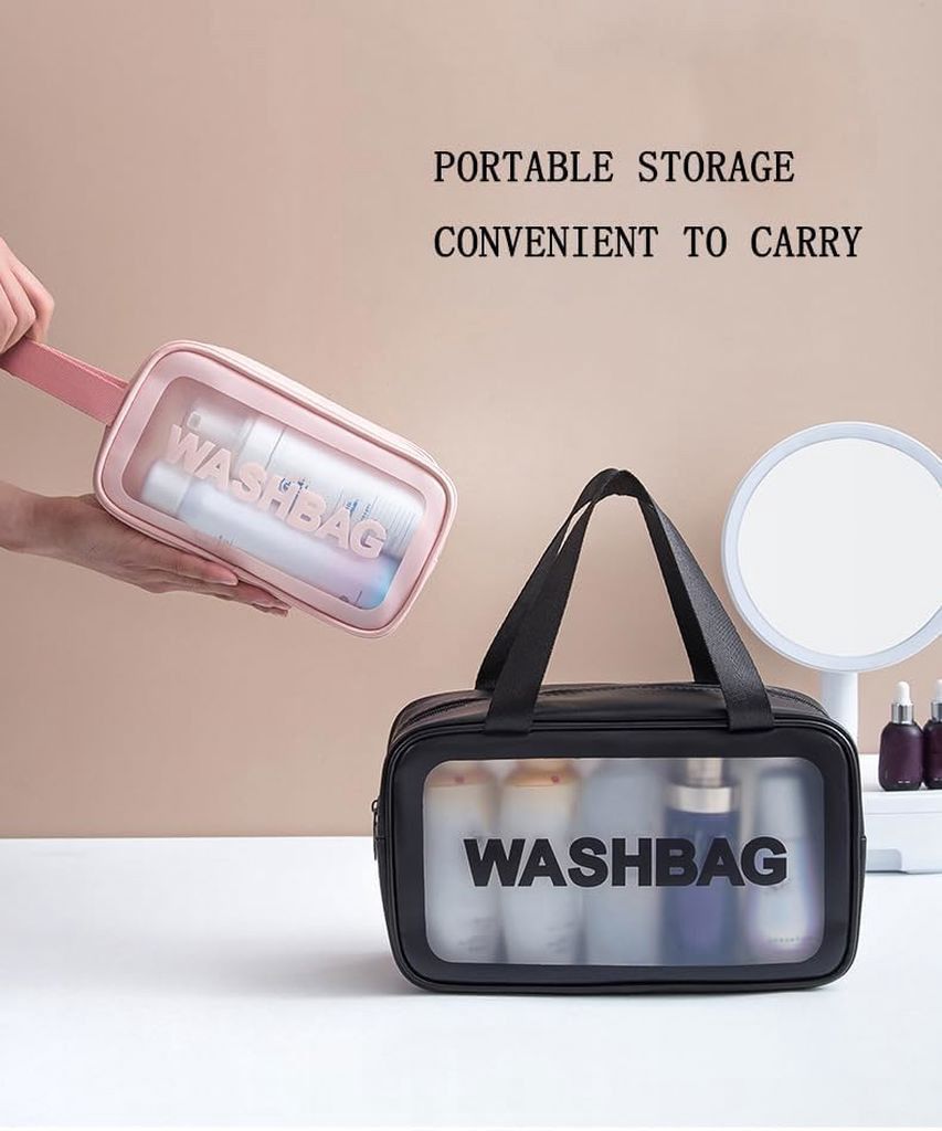 Kosmetik çanta MG873, Qara, 22x12x8 sm — Mallar, Bakı (3)