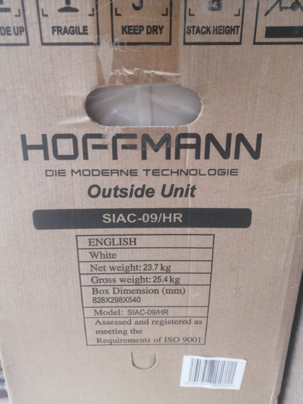 Hoffman kondisioner MRAC-12/HEB SİAC-09/HR. İki ədəd yeni bağlı qutu — Ev malları, Bakı (2)
