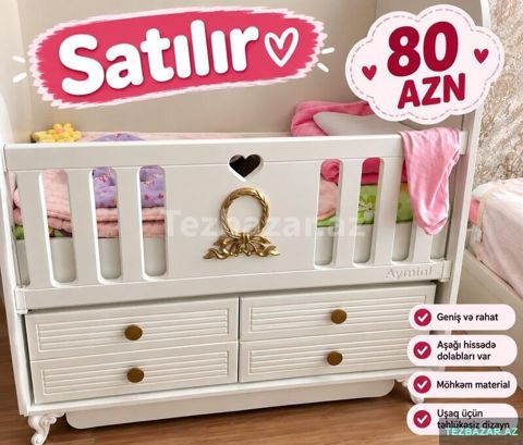 Uşaq beşiyi satılır — Bakı
