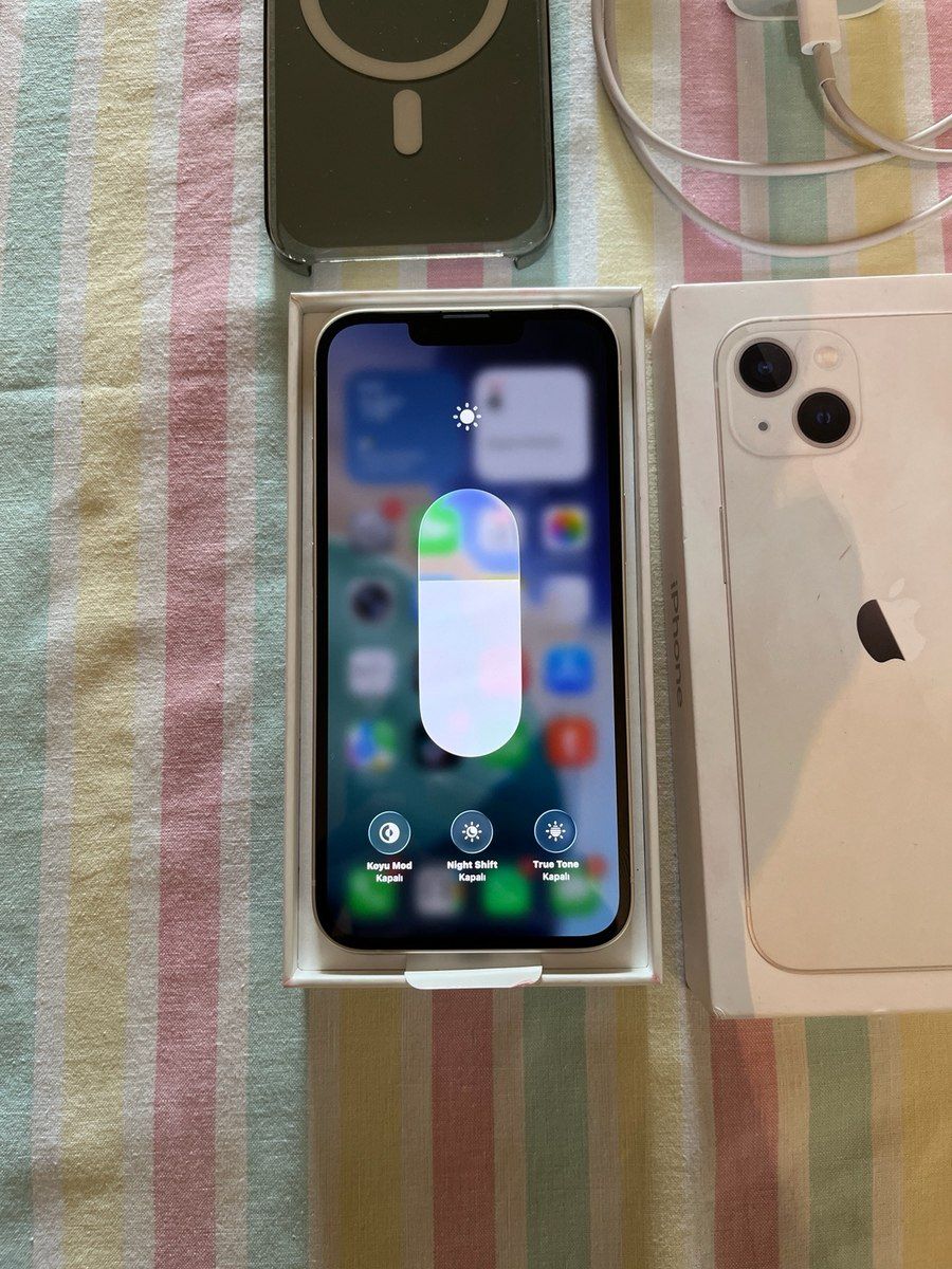 Apple iPhone 13 Starlight 128GB/4GB — Smartfonlar, Ağdam (8)