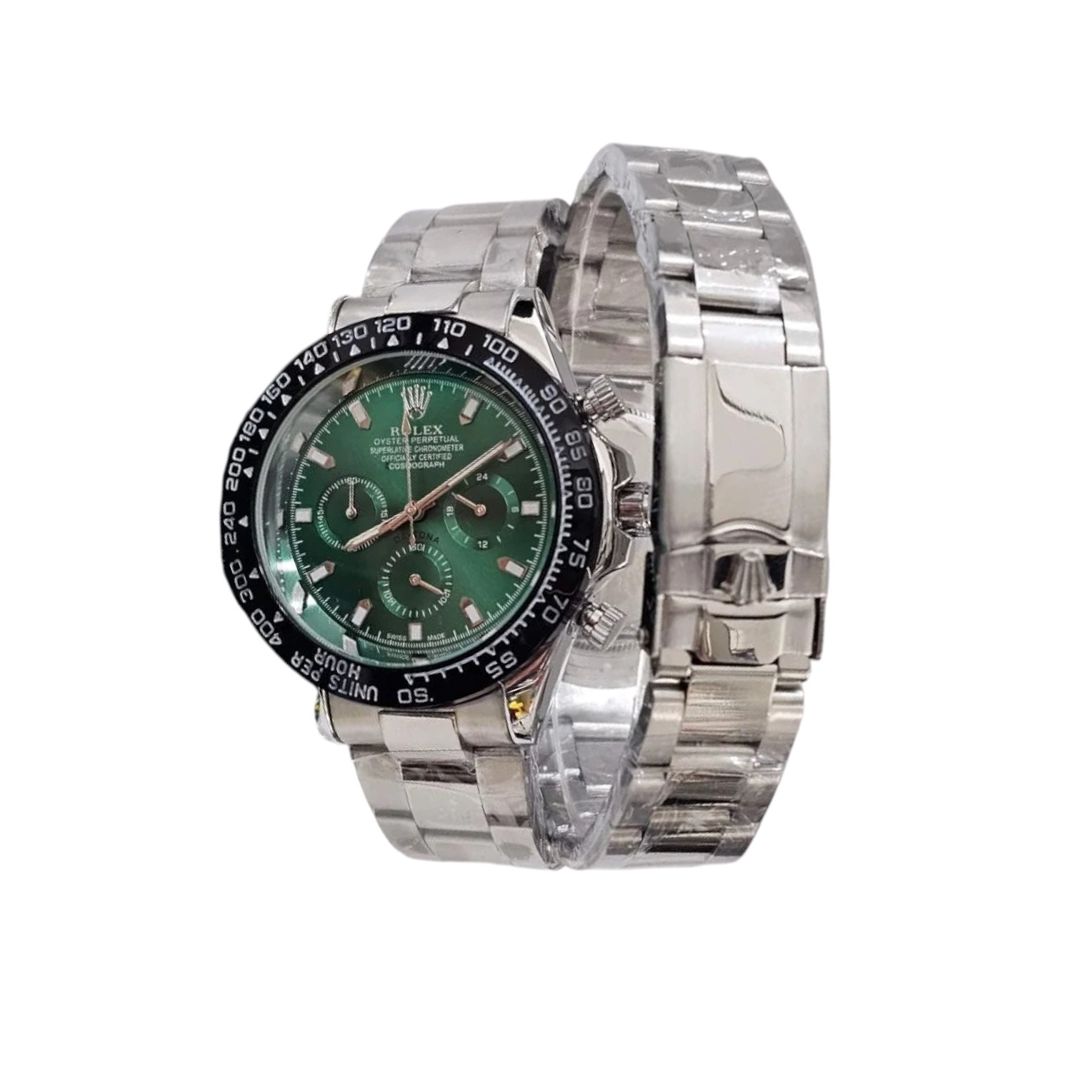 Qol saatı kişilər üçün BR101928 Silver/Green — Mallar, Bakı
