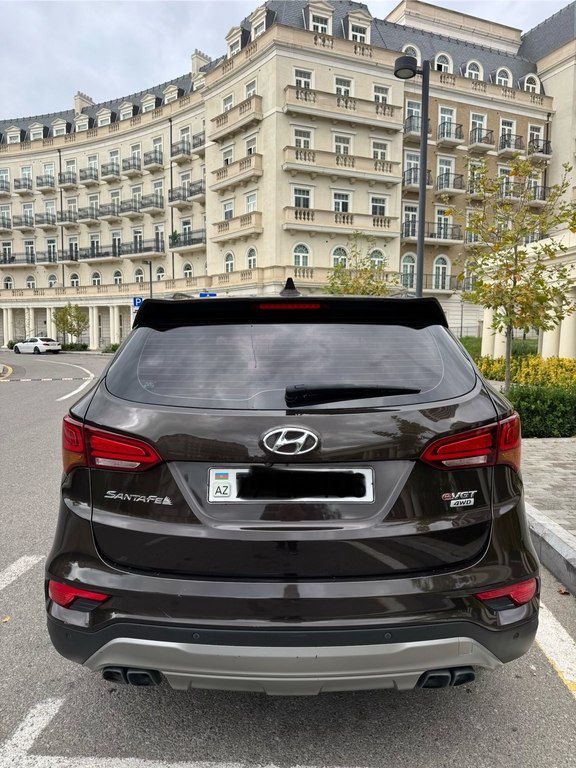 Hyundai Santa Fe, 2.0 L, 2016 il, 149 000 km — Avtomobillər, Bakı (6)