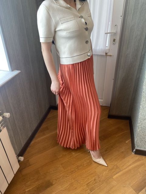 Qadınlar üçün plisəli ətək - Model: Maxi uzunluqda plisəli ətək — Bakı
