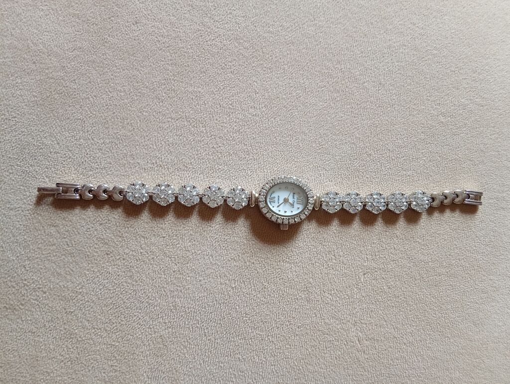 Royal Crown xanım qol saatı – gümüş 925 - Marka/model: Royal Crown — Qol saatları, Xırdalan (3)