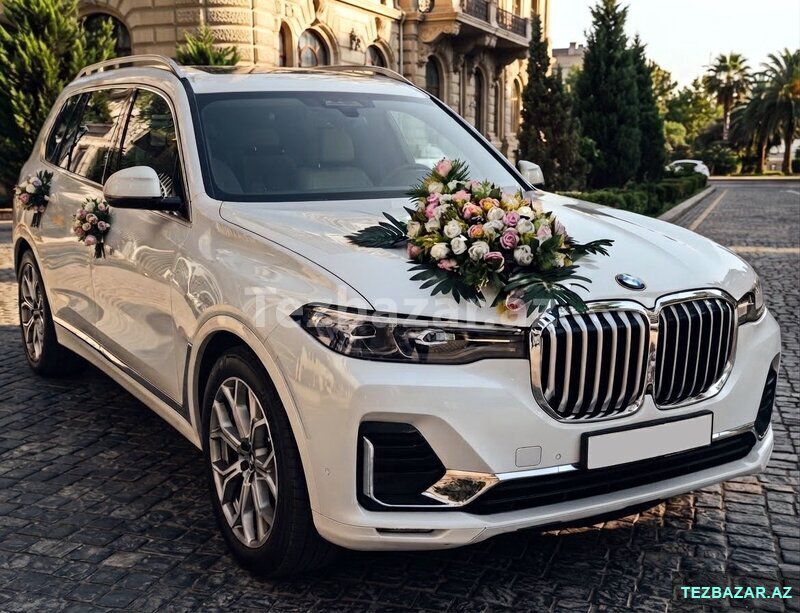 bəy gəlin maşını bmw x7 — Mallar, Bakı (8)