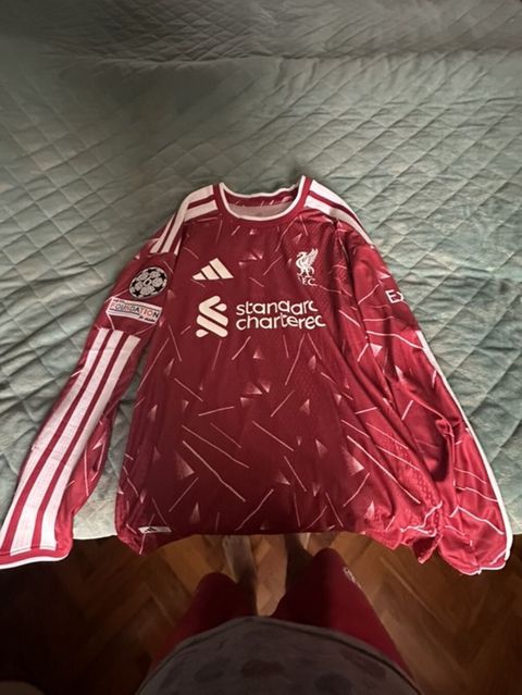 Futbolka, Adidas, S, rəng - Qırmızı — Bakı