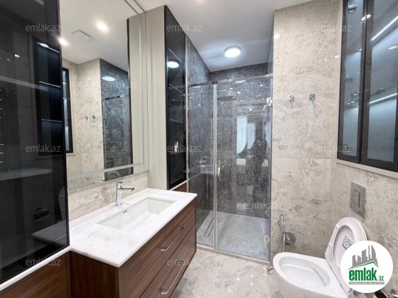 İcarəyə verilir 3 otaqlı 127 m² yeni tikili Ağ şəhər — Mənzil (4)