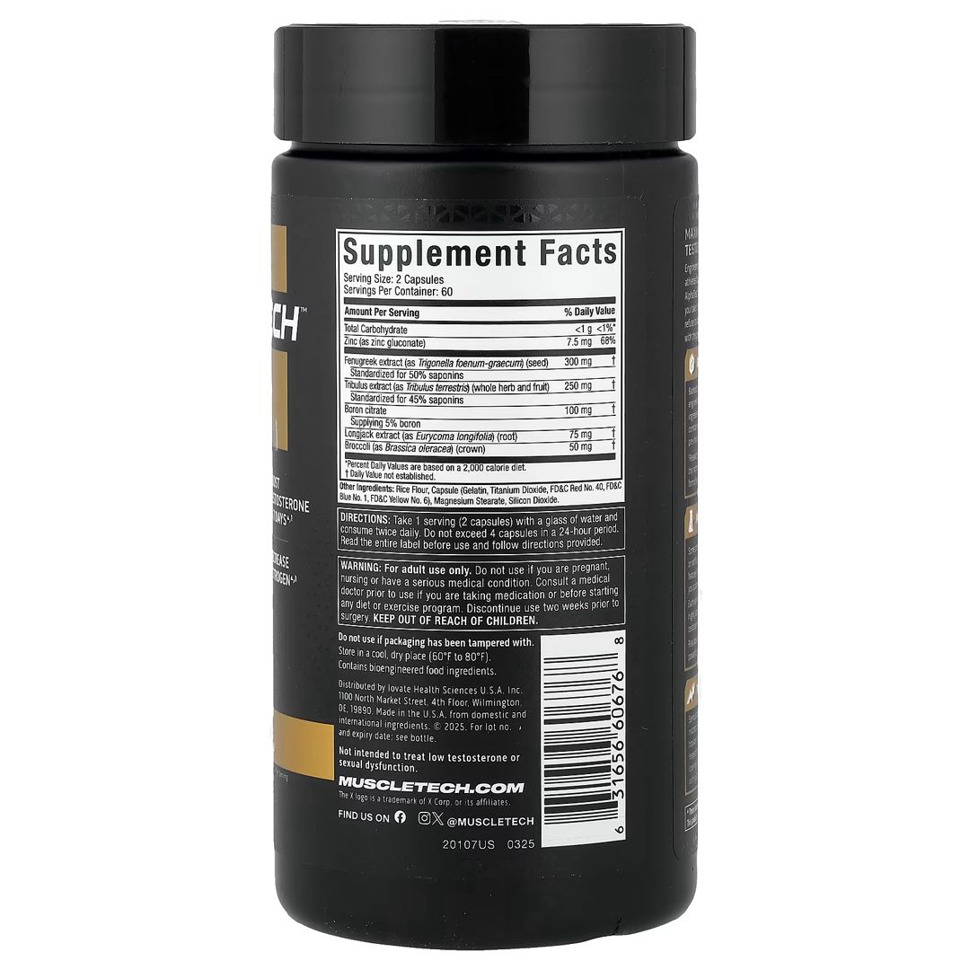 Testesteron artıran No Brand AlphaTest 120 kapsul — Mallar, Bakı (2)