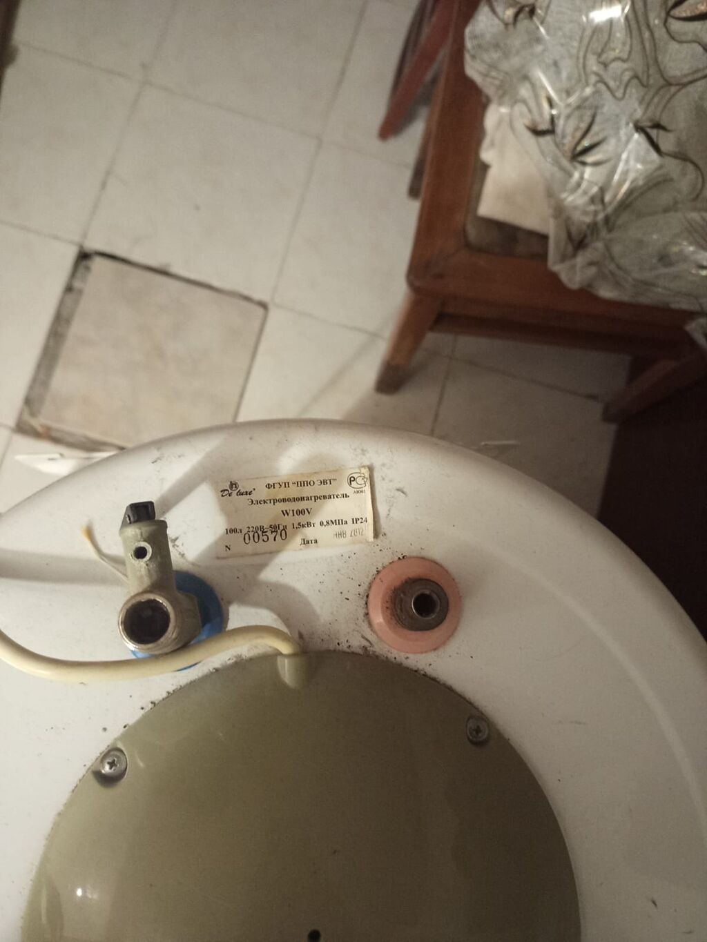 Elektrikli su qızdırıcısı (boiler) Çatdırılma var(yalnız maşın pulu) — Su qızdırıcılar, Bakı (2)