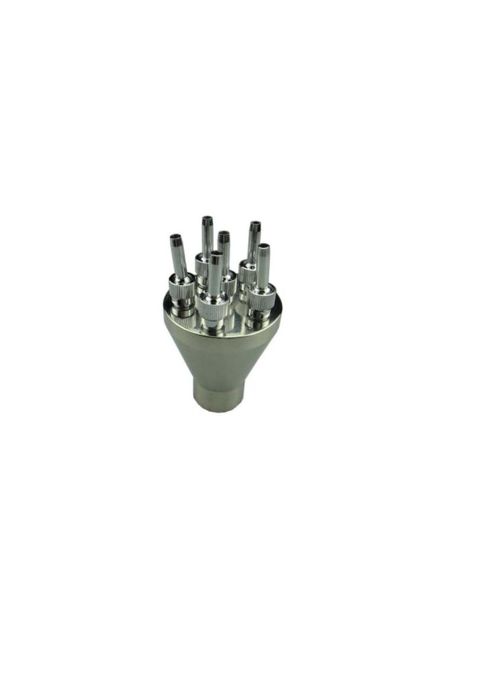 Fontan başlığı Aısı 304 DN 50 2 düym Ø63 mm paslanmayan polad — Bakı