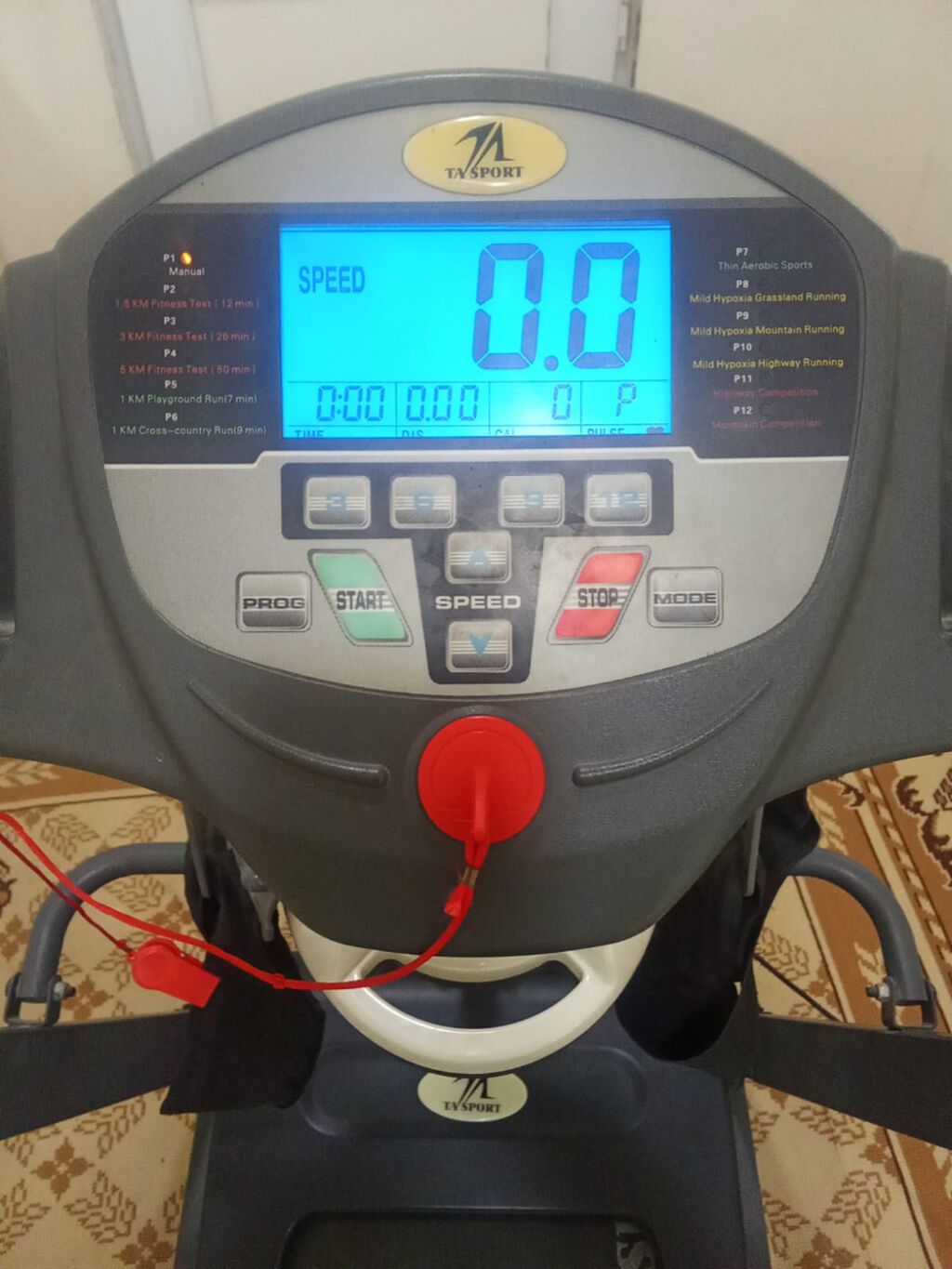 TA Sport markalı elektrik qaçış trenajoru Xüsusiyyətlər: - Tam işlək — Koşu simulyatorları, Bakı (4)