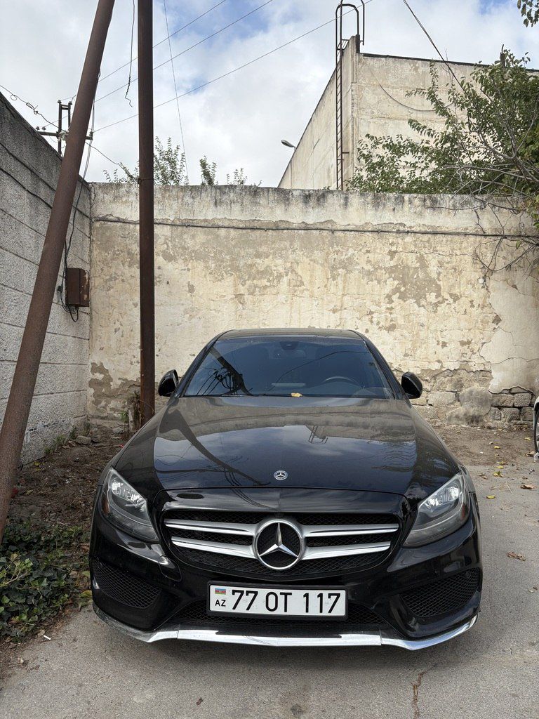 Mercedes C 300, 2.0 L, 2017 il, 86 000 km 77-OT-117 — Avtomobillər, Bakı (2)