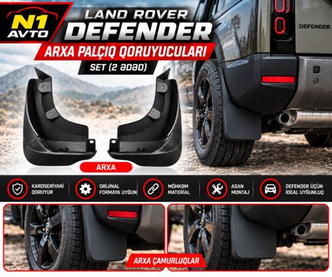 Land Rover Defender palçıqlığı — Bakı