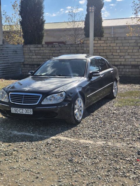 Mercedes S 350, 3.7 L, 2005 il, 395 000 km — Gəncə