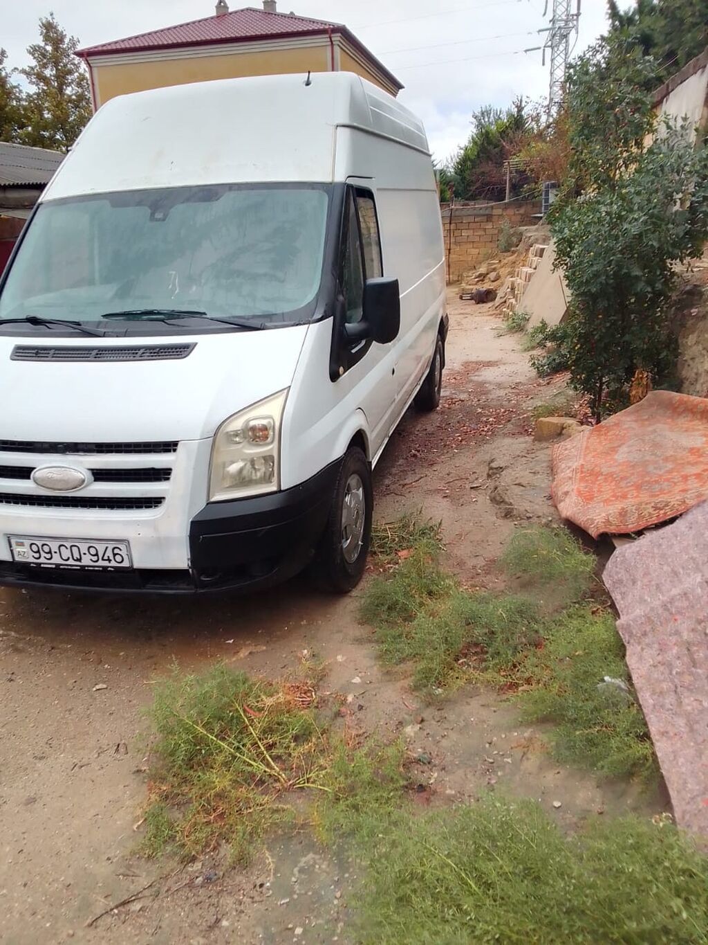 Ford Transit: 2.4 l 2008 il 170000 km Van/Minivan 99-CQ-946 — Avtomobillər, Qazax (2)
