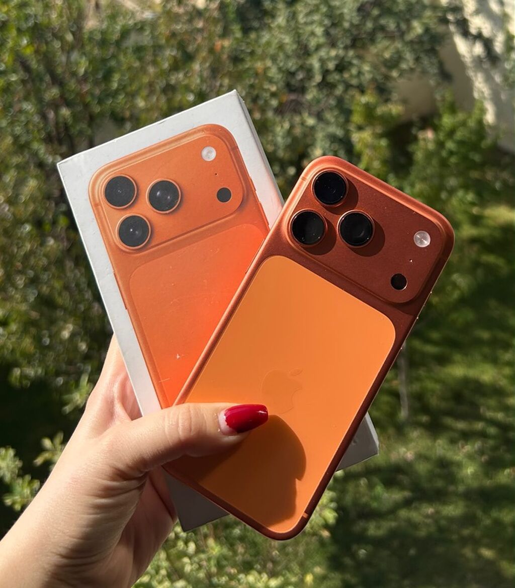 IPhone 17 Pro, 256 GB, Narıncı, Face ID — Apple iPhone, Gəncə (3)