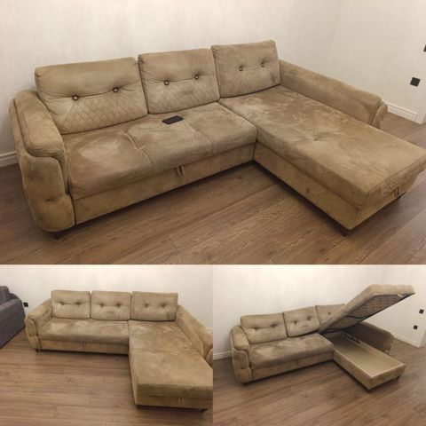 Açılan bazalı divan. 350 azn. Uzluk yaxshi veziyyetde. Qabırga — Qobu