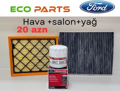 "Ford Fusion" hava yağ salon filteri — Bakı