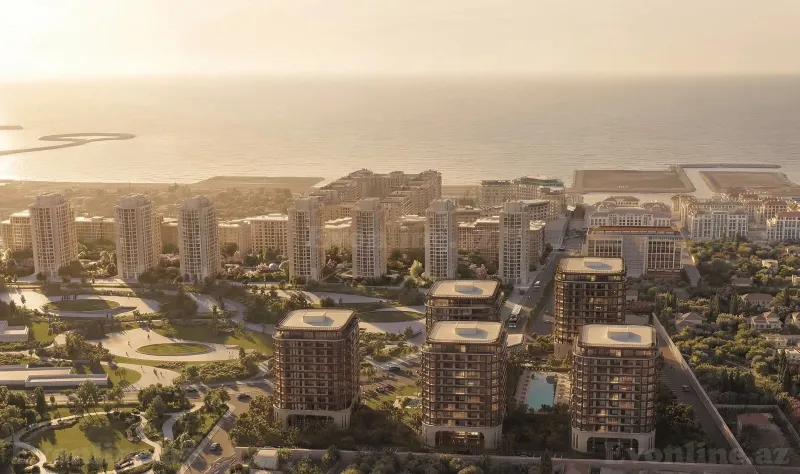 Satılır 1 otaqlı Mənzil Yeni tikili 45.7 m² Bakı, Sabunçu r., Sea Breeze — Mənzil, Bakı (5)