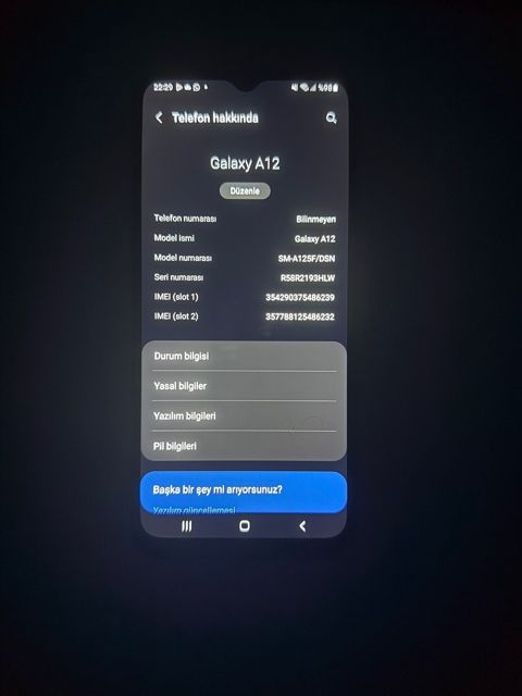 Samsung Galaxy A12 Red 32GB/3GB — Bakı