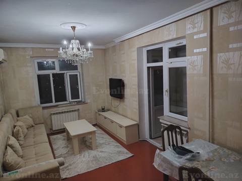 Kirayə verilir 2 otaqlı Mənzil Köhnə tikili 55 m² Bakı, Binəqədi r., M.Ə.Rəsulzadə — RAUF