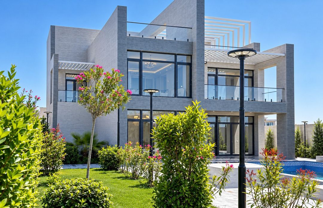 Satılır 6 otaqlı həyət evi/bağ evi 430 m² — Ev, villa, Bakı (2)
