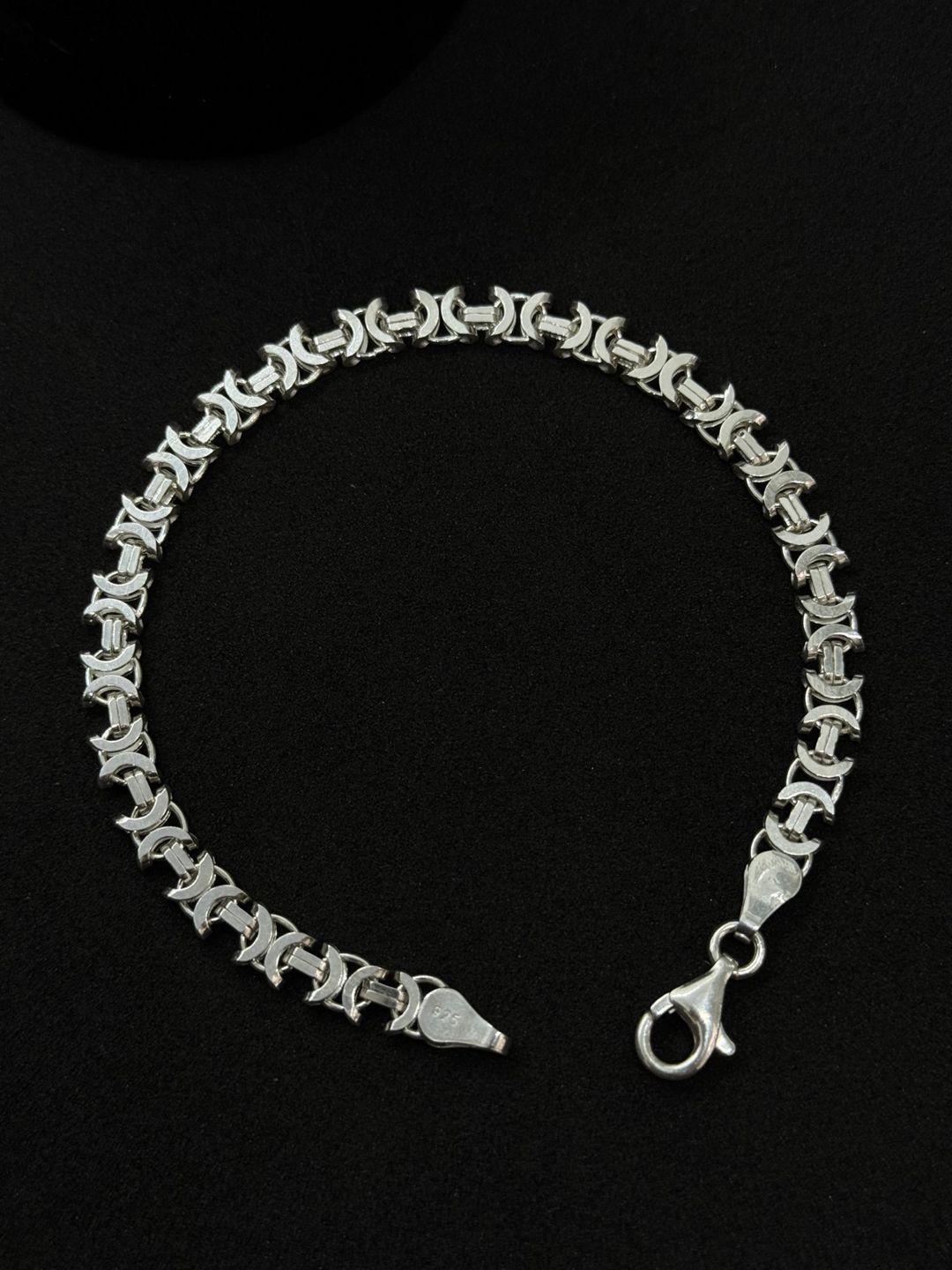 Qolbaq kişilər üçün K-119, gümüş 925 əyar — Mallar, Bakı
