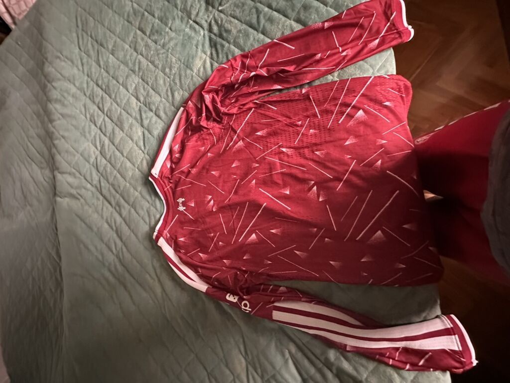 Futbolka, Adidas, S, rəng - Qırmızı — Futbolka və polo, Bakı (2)