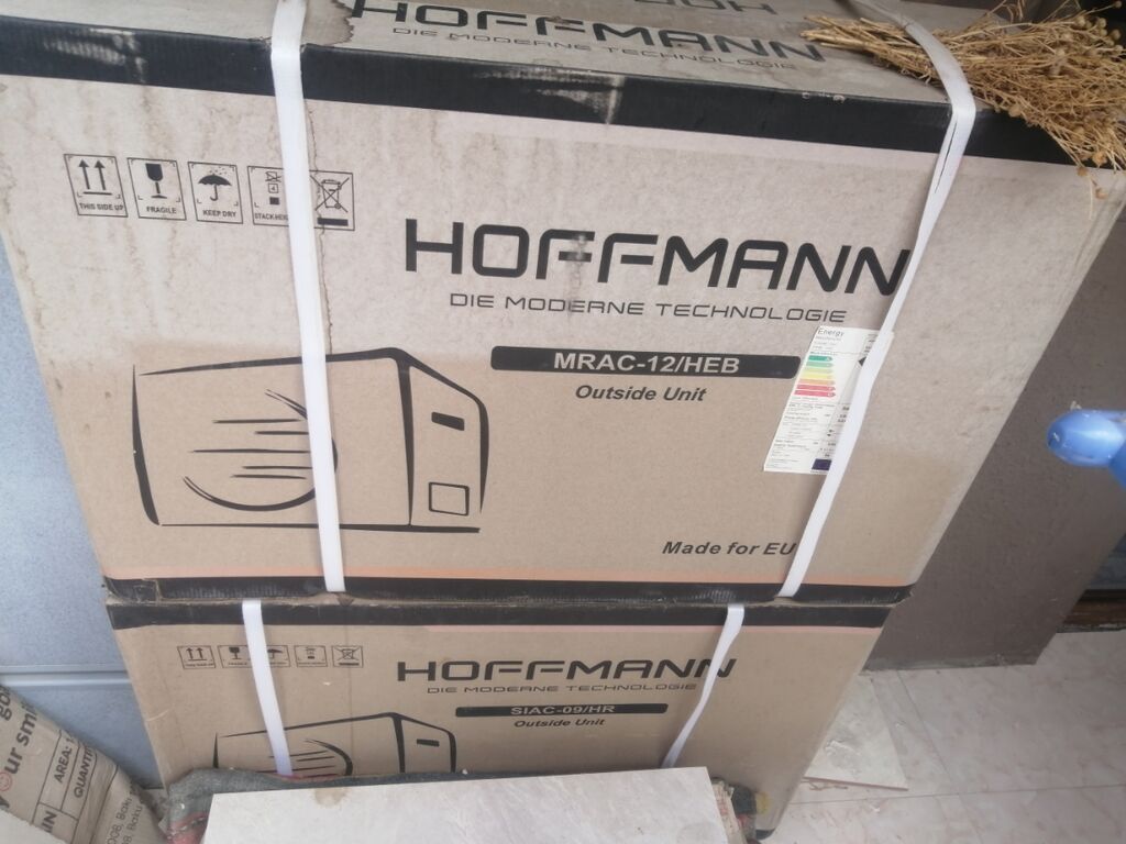 Hoffman kondisioner MRAC-12/HEB SİAC-09/HR. İki ədəd yeni bağlı qutu — Ev malları, Bakı