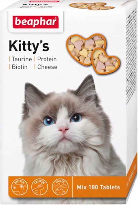 Qida əlavəsi Beaphar Kitty's pişiklər üçün 180 həb — Bakı