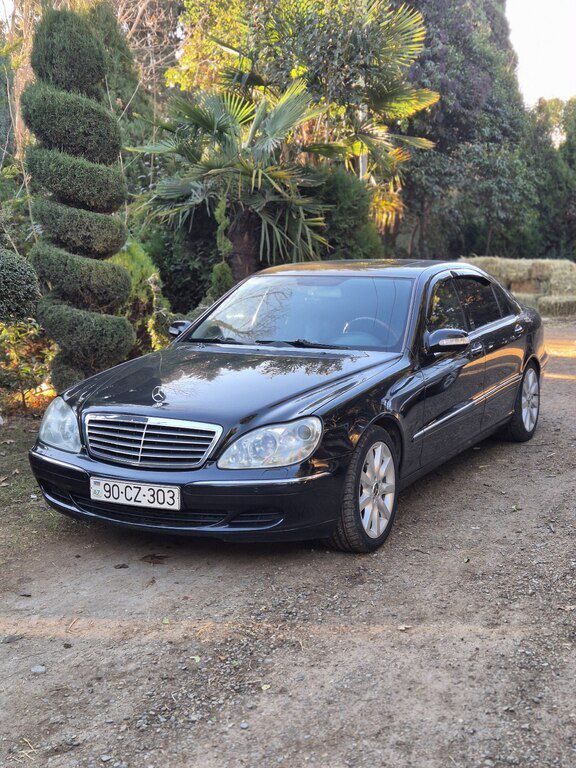 Mercedes S 350, 3.7 L, 2005 il, 395 000 km — Avtomobillər, Gəncə (11)