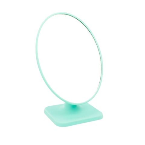 Makiyaj üçün masaüstü güzgü Lulu Grace Oval Aqua 20x15 sm, çeşiddə — Bakı