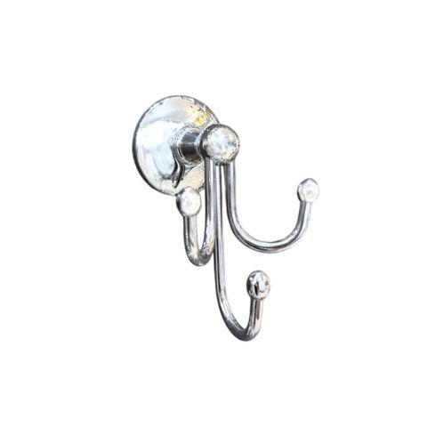 Hamam otağı üçün qarmaq Viya Banyo H-008, paslanmayan polad, gümüşü, 3 əd — Bakı