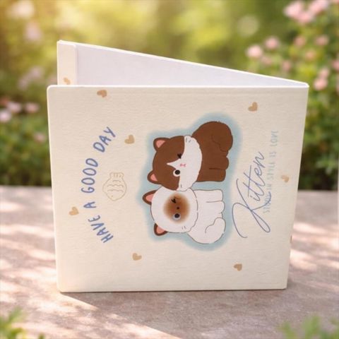 Kitab formasında güzgü Kitten — Bakı