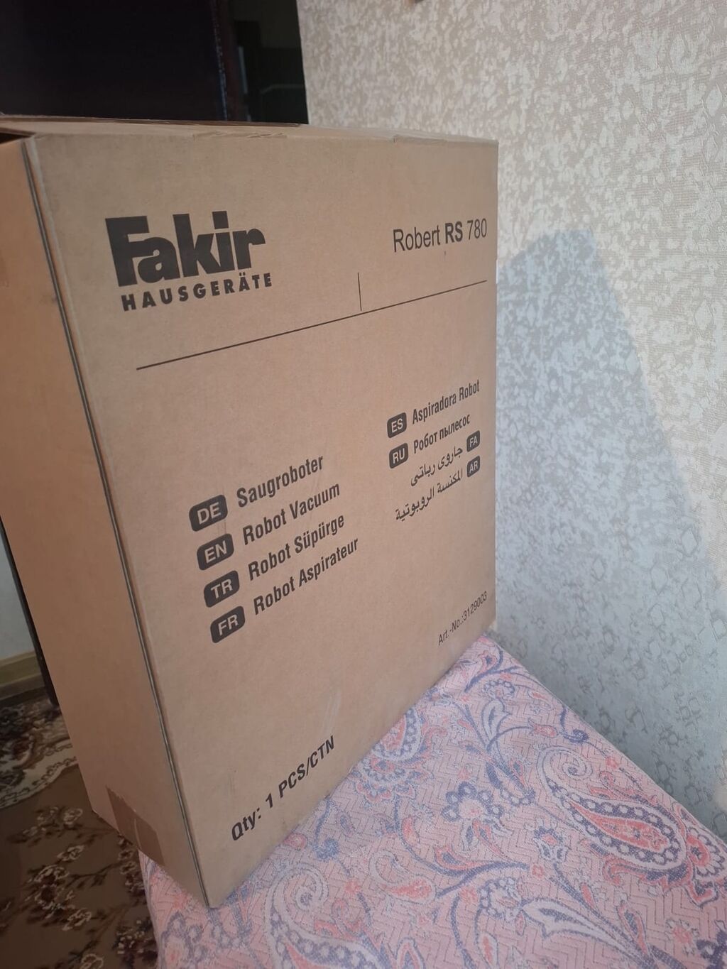 Məhsul: Fakir Hausgeräte Robert RS 780 – Robot Tozsoran — Robot tozsoran, Bakı (2)