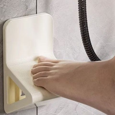Hamam üçün divara bərkidilən ayaq altlığı, ABS plastik, ağ — Bakı