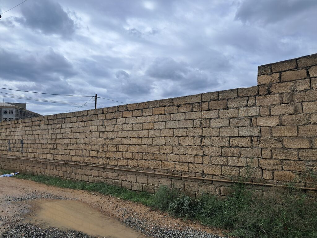 Satılır – hasarlı torpaq sahəsi və hazır beton əsas - Sahə — Torpaq, Bakı (6)