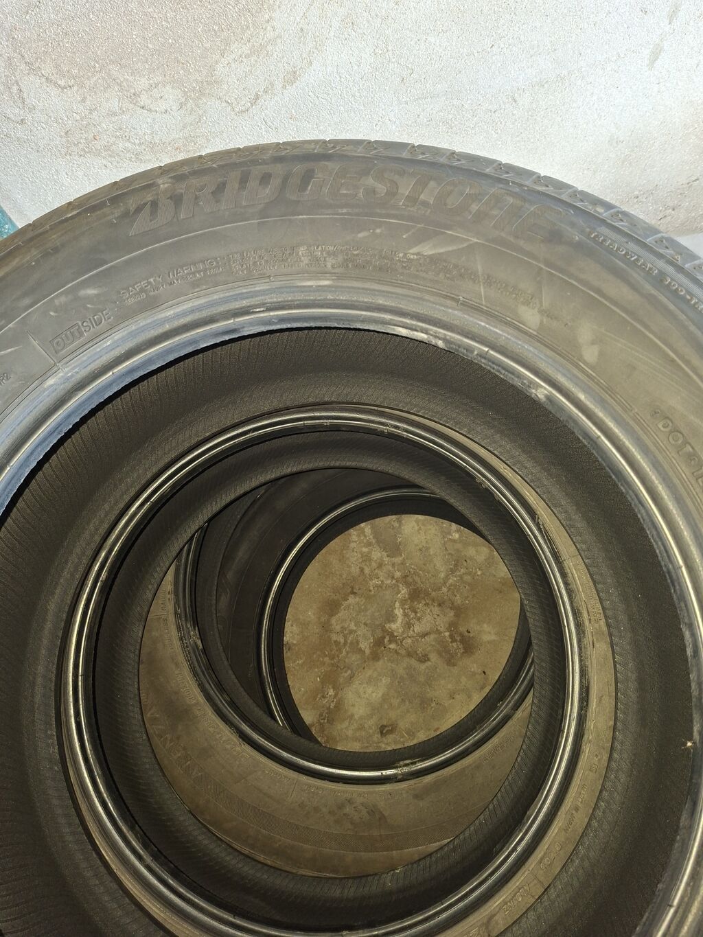 Bridgestone təkərləri – 225/65 R17 102H - Marka/model: Bridgestone — Şinlər, Bakı (2)